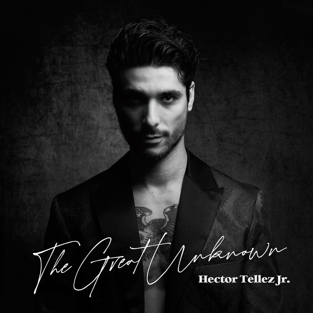 the album cover for Hector Tellez Jr. - The Great Unknown