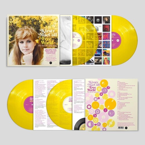Kirsty MacColl - Free World: The Best Of Kirsty Maccoll 1979-2000 [140-Gram Yellow ] Vinyl Record