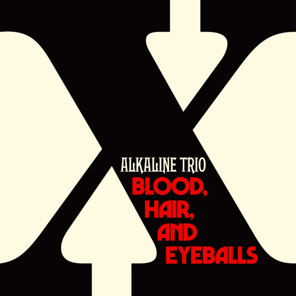 the album cover for Alkaline Trio - Blood, Hair, And Eyeballs
