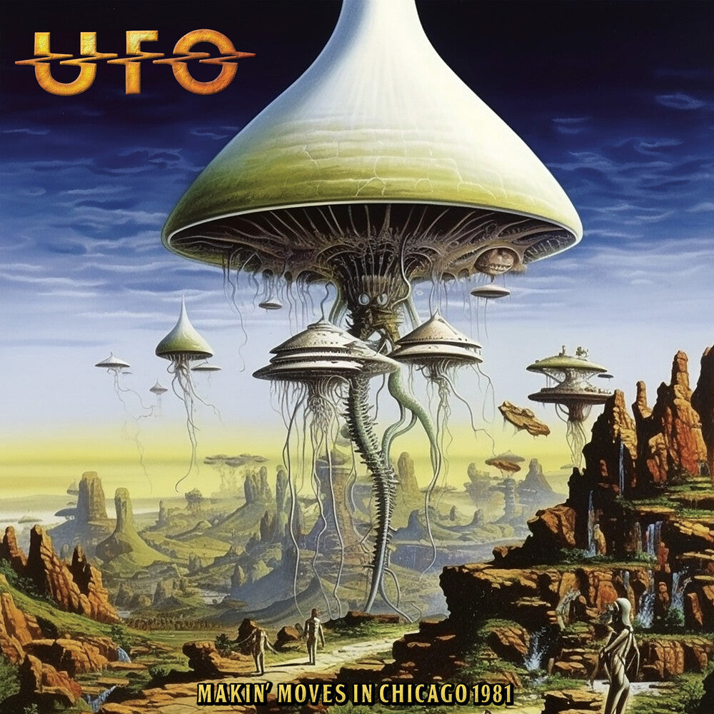 UFO - Makin' Moves In Chicago 1981 - Red [Colored Vinyl] (Red) Vinyl Record