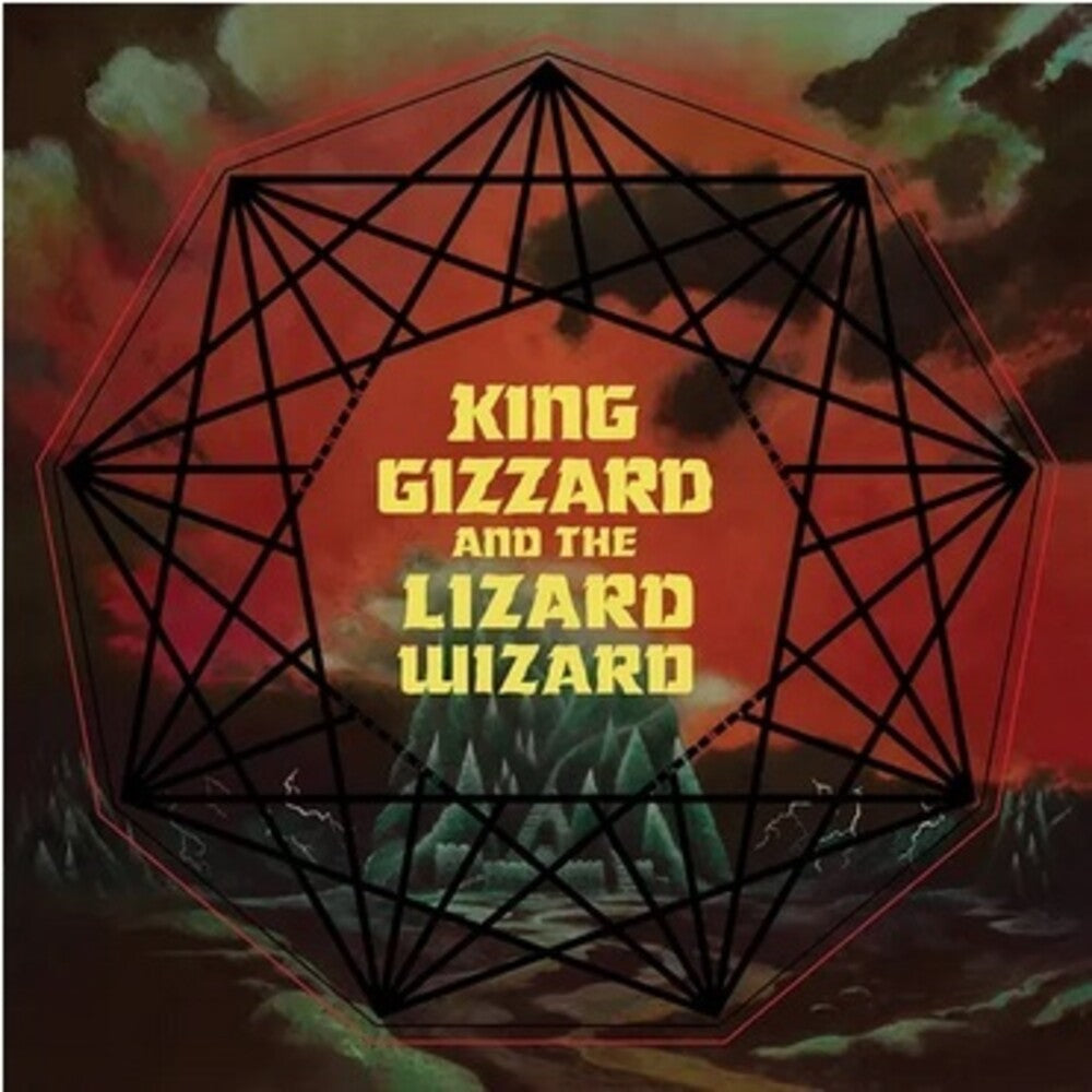 the album cover for King Gizzard & The Lizard Wizard - Nonagon Infinity: Alien Warp Drive Edition [2CD]