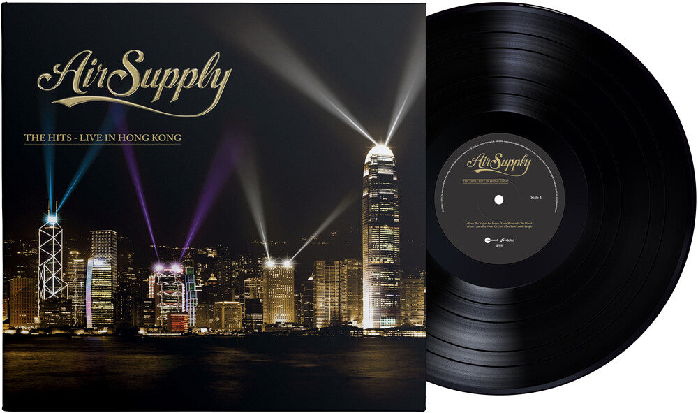Air Supply - Hits - Live In Hong Kong [LP] Vinyl Record