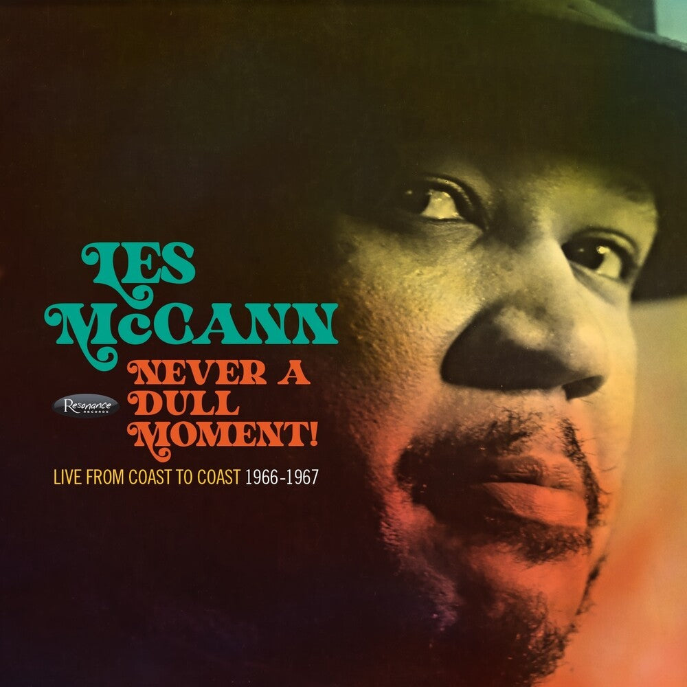 the album cover for Les McCann - Never A Dull Moment! Live From Coast To Coast (1966-67) [Deluxe 3 CD]