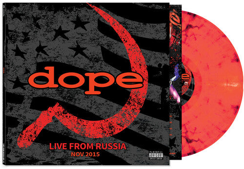 The Dope - Live From Russia - Red Marble Vinyl Record