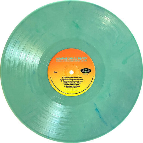 Guadalcanal Diary - Walking In The Shadow Of The Big Man - Mint Green Vinyl Record