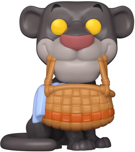 Funko Pop Disney - Pop Disney The Jungle Book S2 Bagheera W Basket - Collectibles