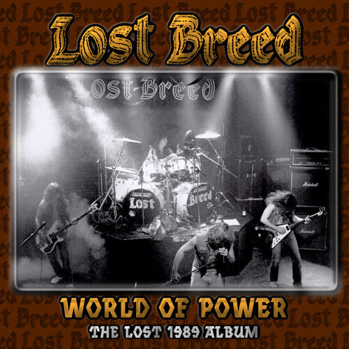 Lost Breed - World Of Power - Lost 1989 Album - Music CD