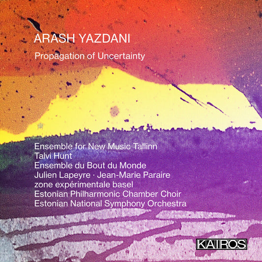 the album cover for Arash Yazdani: Propagation / Various - Arash Yazdani: Propagation / Various