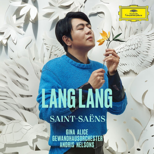 the album cover for Lang Lang/Gina Alice/Andris Nelsons/Gewandhausorchester - Saint-Saëns [2 CD]