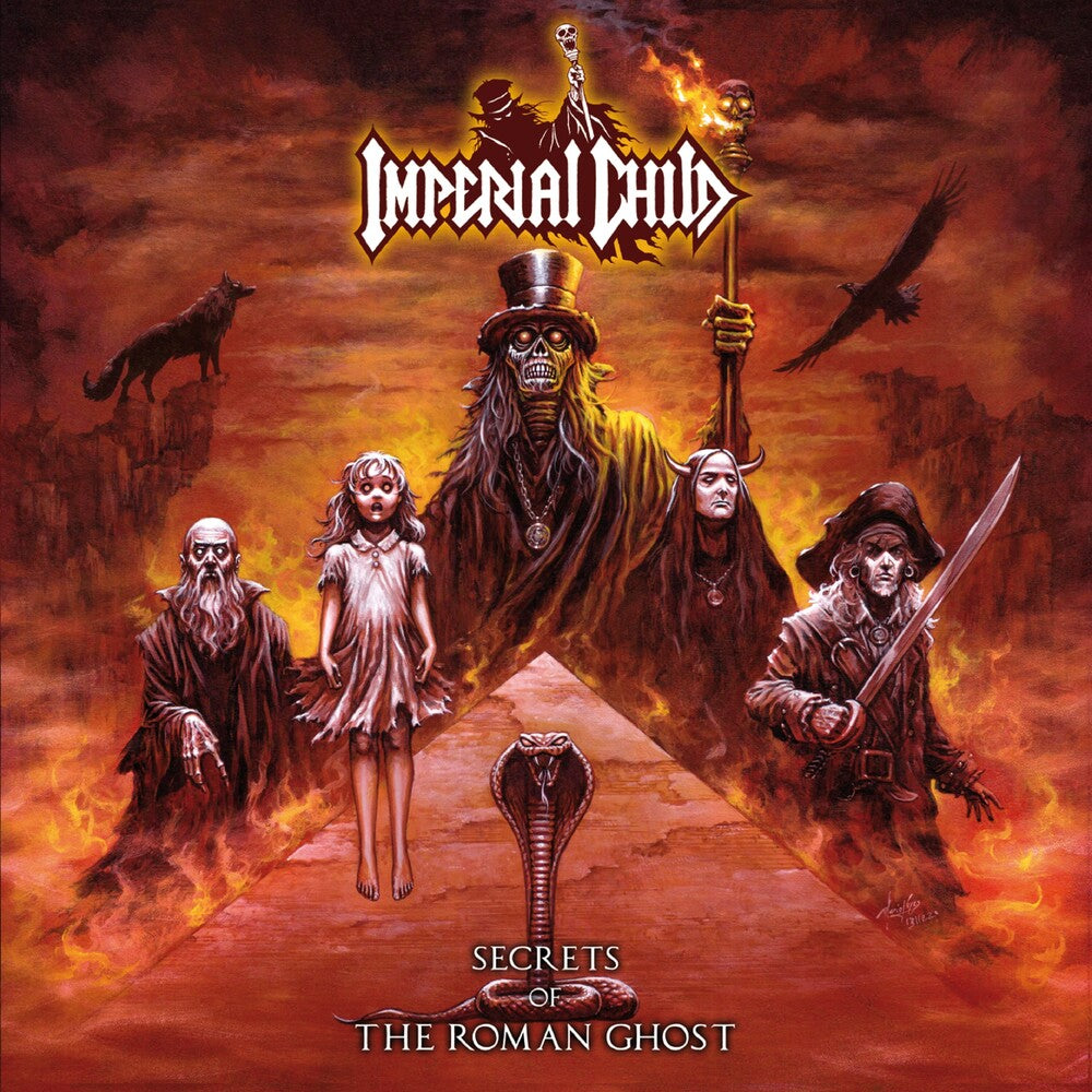 the album cover for Imperial Child - Secrets Of The Roman Ghost