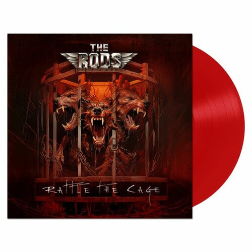 The Rods - Rattle The Cage - Red Vinyl Record