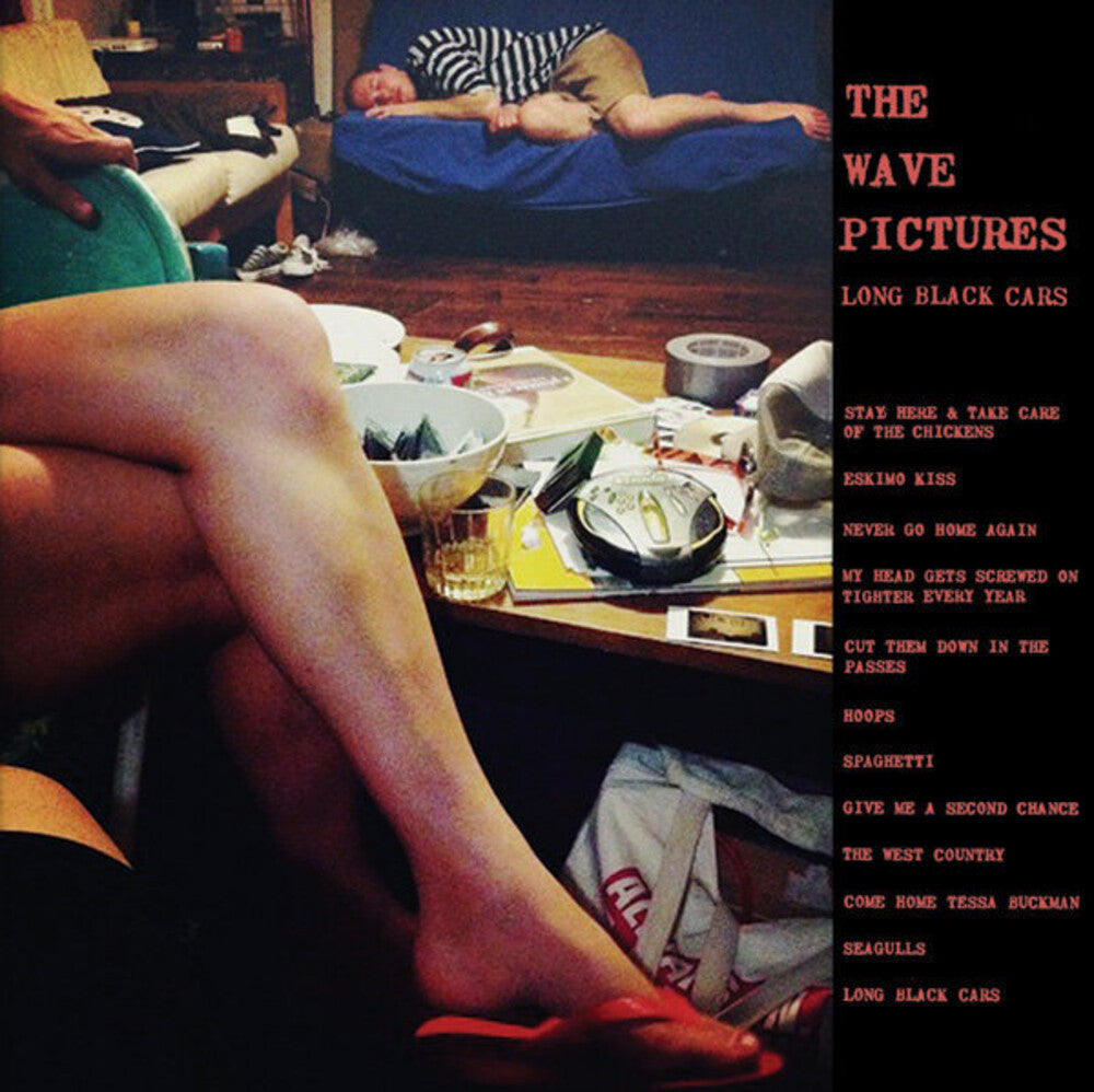 the album cover for Wave Pictures - Long Black Cars