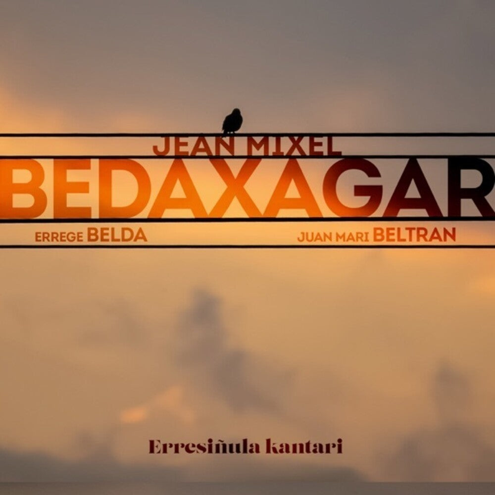 the album cover for Jean Bedaxagar  Mixel / Beltran / Belda - Erresinula Kantari (Spa)