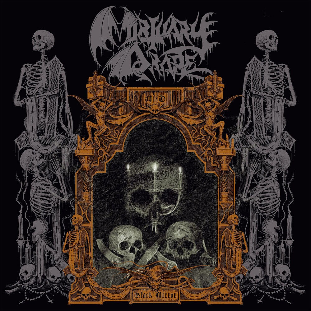Mortuary Drape - Black Mirror [Grey LP] Vinyl Record