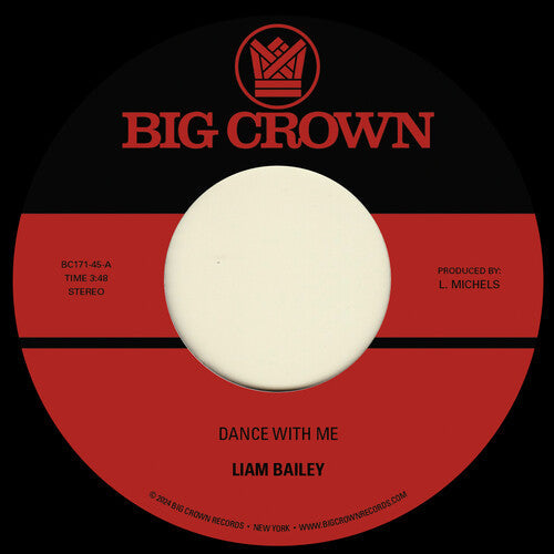 Liam Bailey - Dance With Me b/w Mercy Tree Vinyl Record