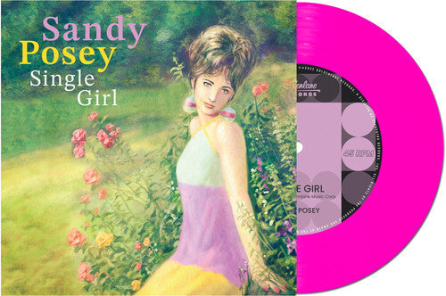 Sandy Posey - Single Girl [Pink] Vinyl Record