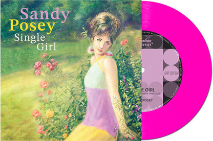 Sandy Posey - Single Girl [Pink] Vinyl Record