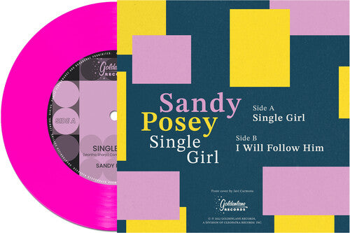 Sandy Posey - Single Girl [Pink] Vinyl Record