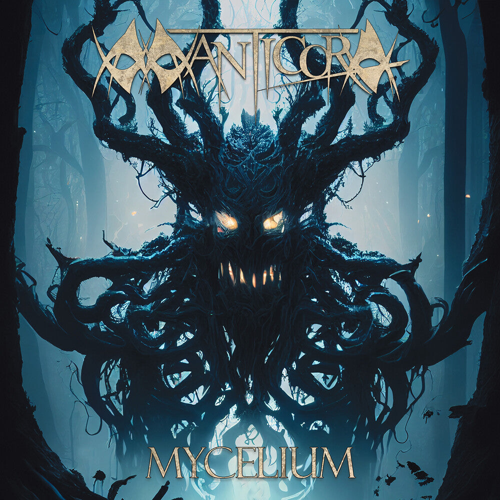 the album cover for Manticora - Mycelium