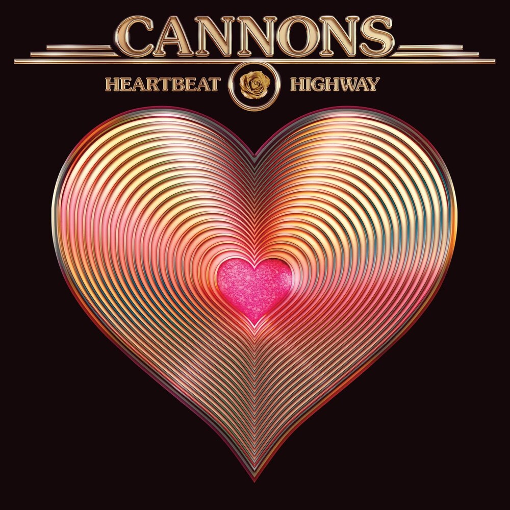 Cannons - Heartbeat Highway [Metallic Gold LP] Vinyl Record