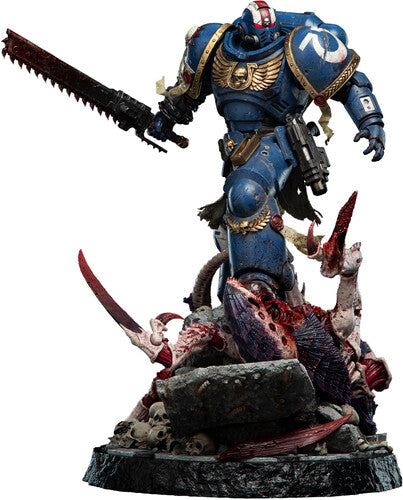 Open Edition Polystone - Warhammer 40,000 Lieutenant Titus (battleline Ed.) - Collectibles
