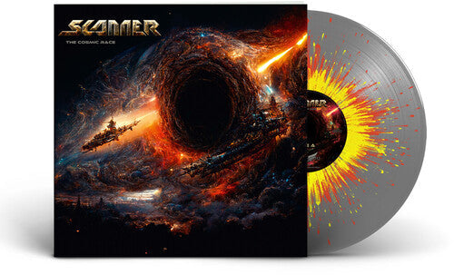 Scanner - Cosmic Race - Silver/red/yellow Splatter Vinyl Record
