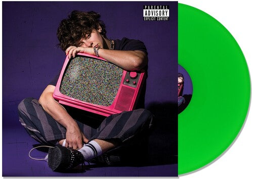 Noahfinnce - Growing Up On The Internet - Neon Green Vinyl Record