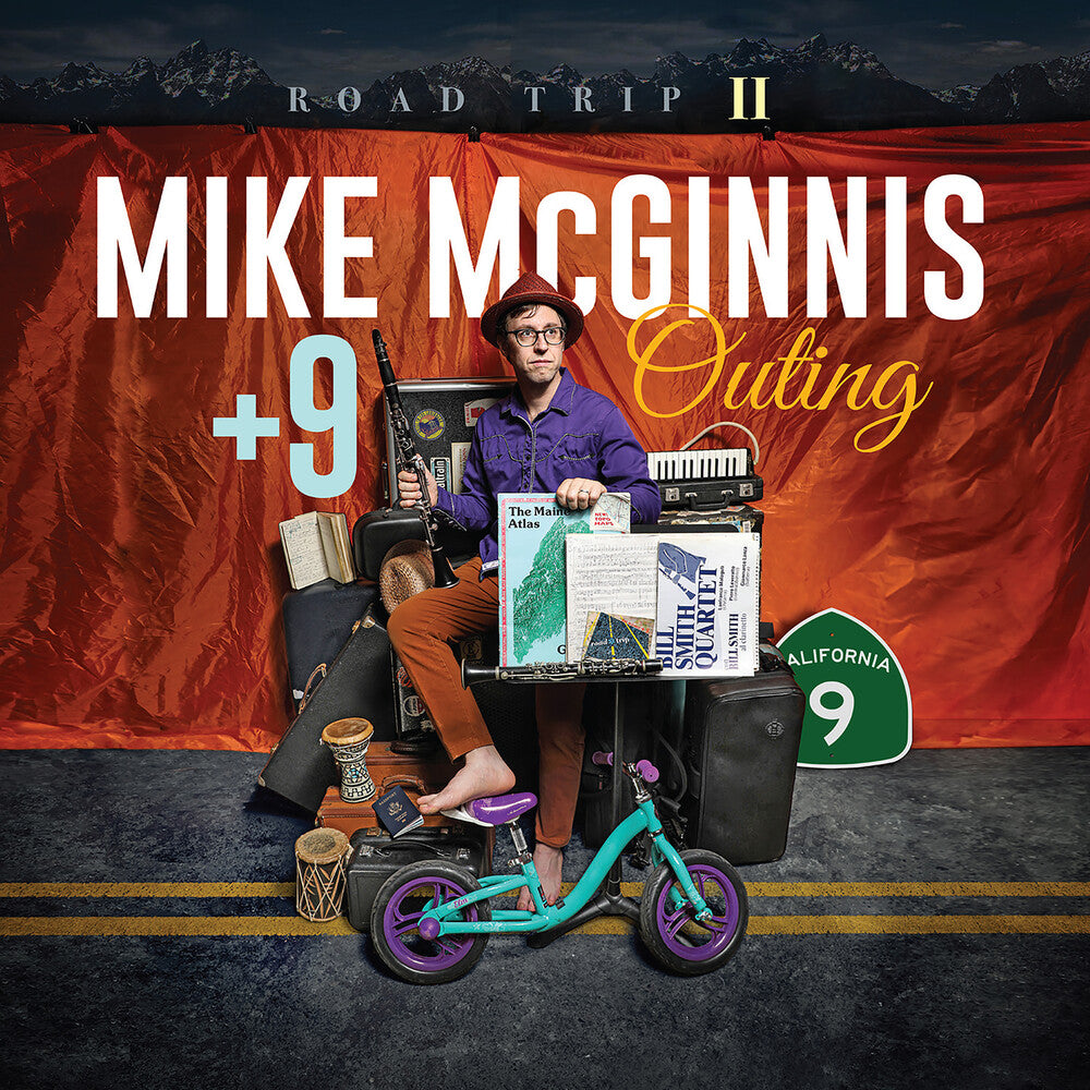 the album cover for Mike McGinnis - Outing: Road Trip Ii