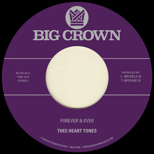 Thee Heart Tones - Forever & Ever B/w Sabor A Mi - Vinyl Record