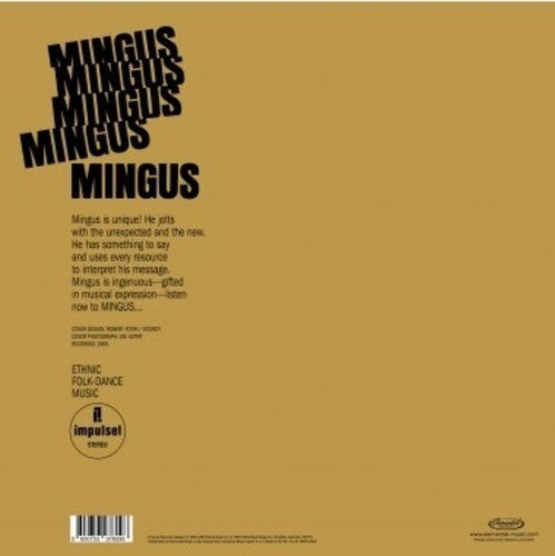 Charles Mingus - Mingus Mingus Mingus - Gatefold Vinyl Record