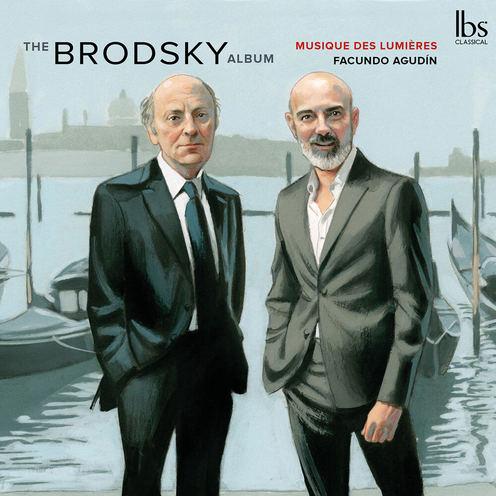 the album cover for Magrane / Ortiz / Orchestre Musique Des Lumieres - Brodsky Album