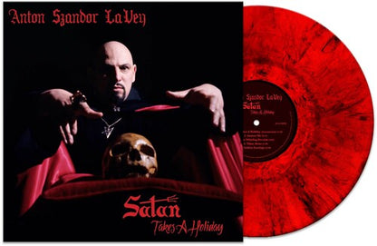 Anton Lavey - Satan Takes A Holiday [Red Marble] Vinyl Record