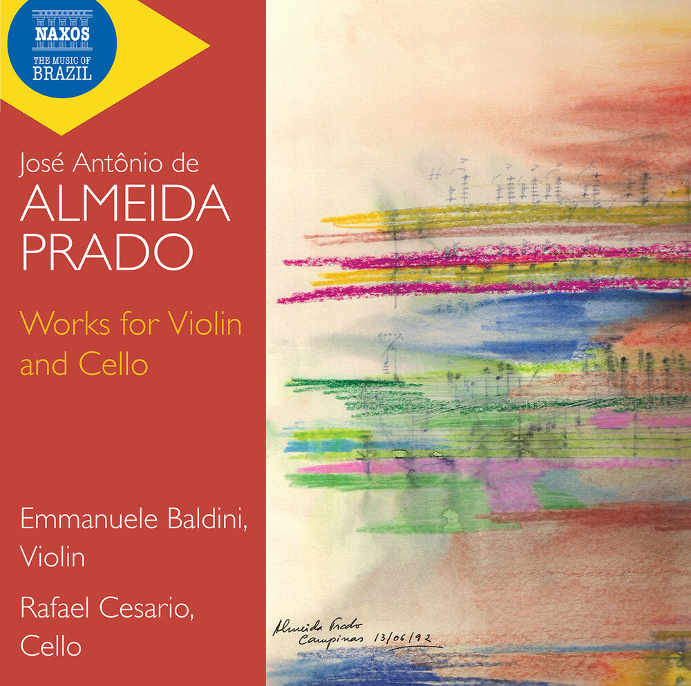 the album cover for Prado / Baldini / Cesario - Works For Violin & Cello