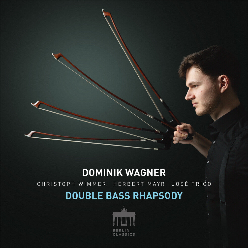the album cover for J Bach .S. / Barber / Wagner - Double Bass Rhapsody