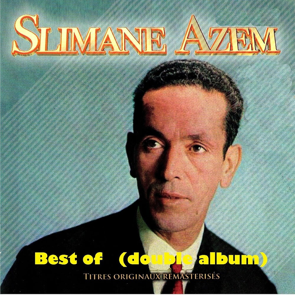 the album cover for Slimane Azem - Double Best