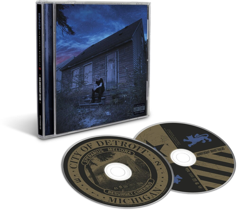 the album cover for Eminem - The Marshall Mathers LP2: 10th Anniversary Edition [Expanded Deluxe 2 CD]