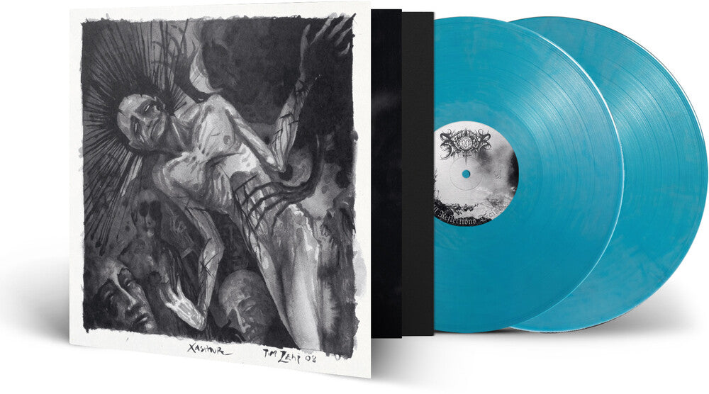 All Reflections Drained - Silver/Blue Marble (Slv) [LP] Vinyl Record