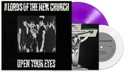 The Lords of the New Church - Open Your Eyes - Purple / White Vinyl Record