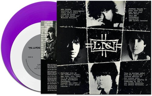 The Lords of the New Church - Open Your Eyes - Purple / White Vinyl Record