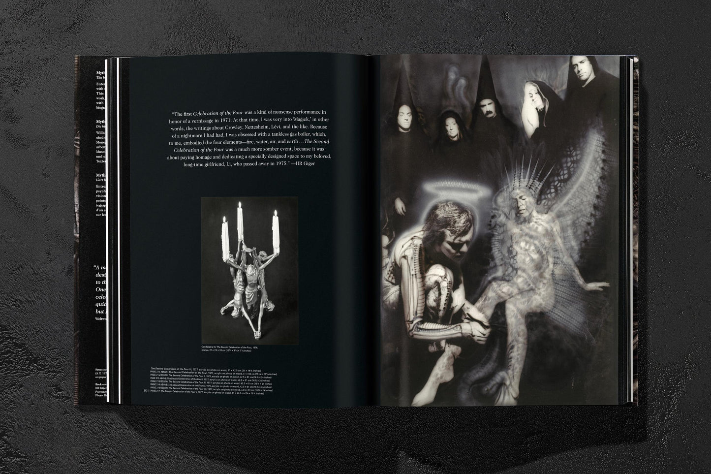 HR Giger (German, French, English) Book