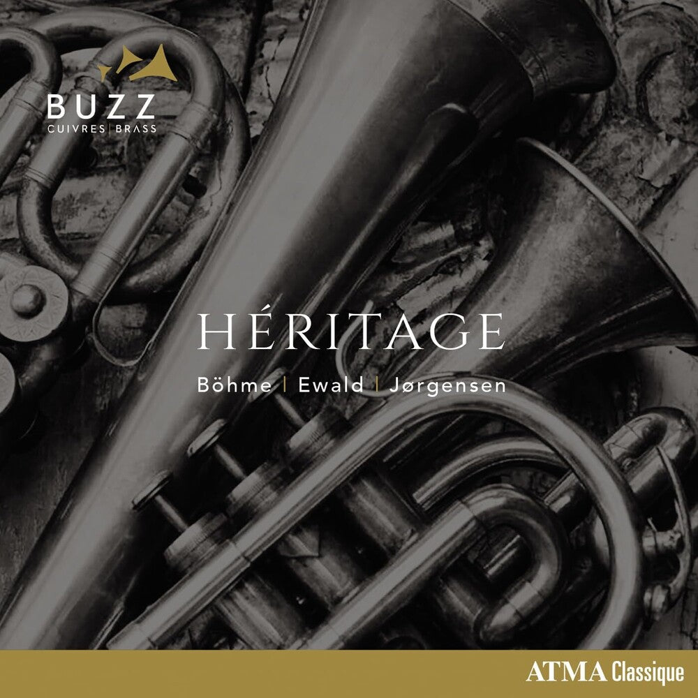 the album cover for Buzz Brass - Heritage