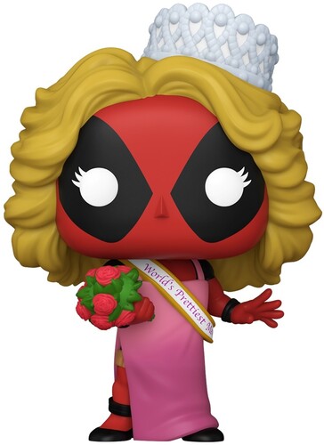 Pop Marvel - Funko Pop Marvel Deadpool Parody Beauty Pageant - Collectibles
