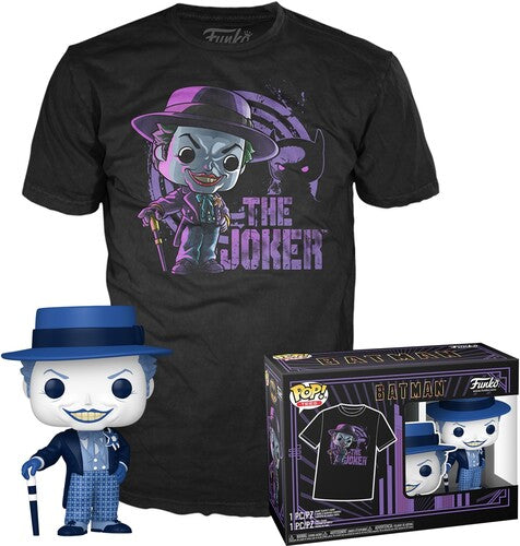 Pop & Tee Dc - Funko Pop & Tee Batman 1989 The Joker Xs - Collectibles