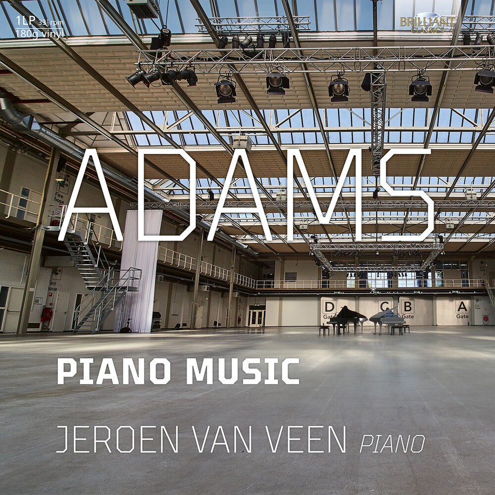 Adams / Van Veen - Piano Music [LP] Vinyl Record