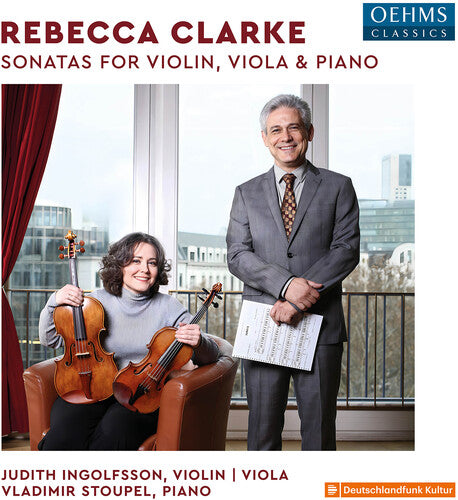 Clarke / Ingolfsson / Stoupel - Sonatas For Violin Viola & Piano - Music CD