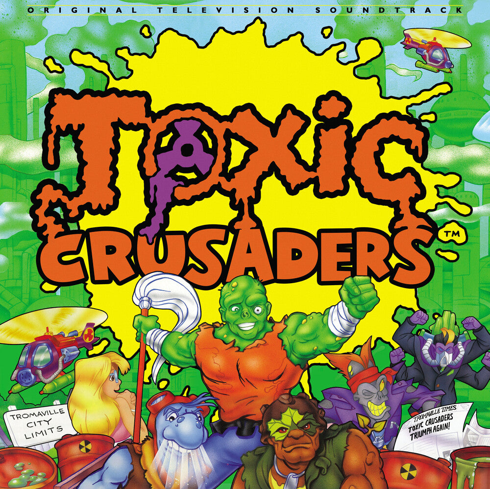 Dennis Brown - Toxic Crusaders - O.S.T. [LP] Vinyl Record