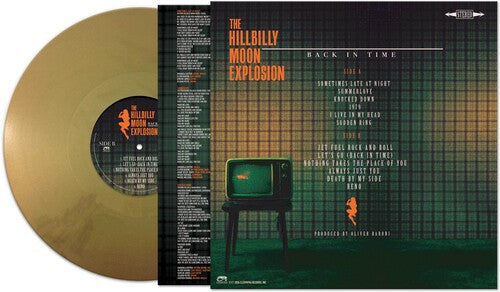 The Hillbilly Moon Explosion - Back In Time - Gold Vinyl Record