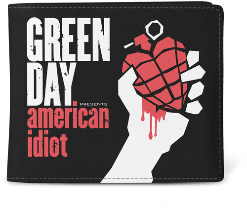 Rocksax Green Day Am Idiot Wallet Coin Pocket Blk - Rocksax Green Day Am Idiot Wallet Coin Pocket Blk - Special Products