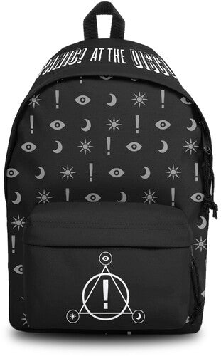 Rocksax Panic! At The Disco Icons Logo Daypack Blk - Rocksax Panic! At The Disco Icons Logo Daypack Blk - Special Products