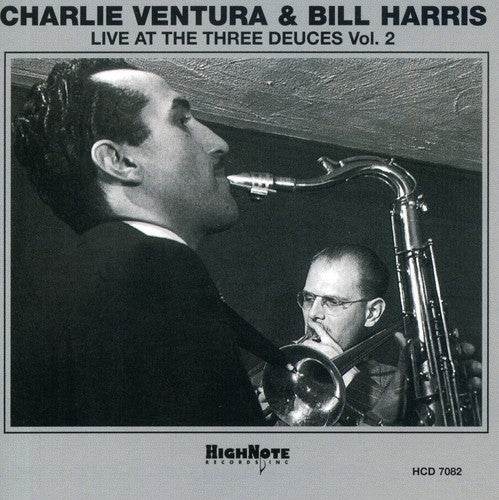the album cover for Ventura/Harris - Live At The Three Deuces, Vol.2